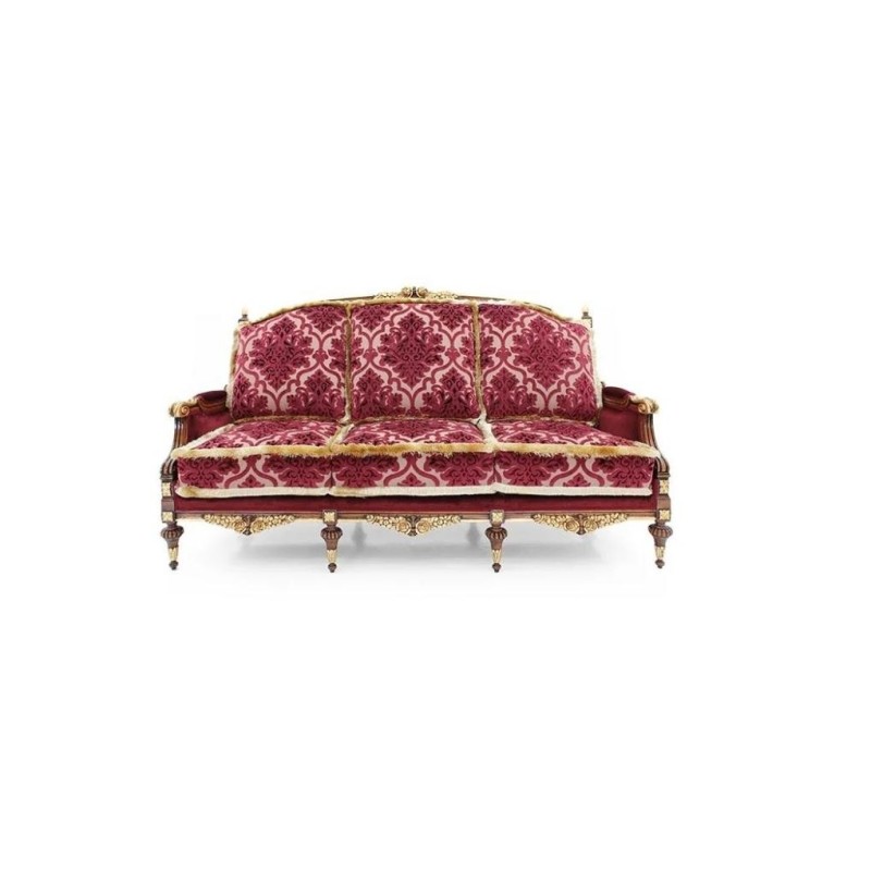 piękna inkrustowana sofa 
