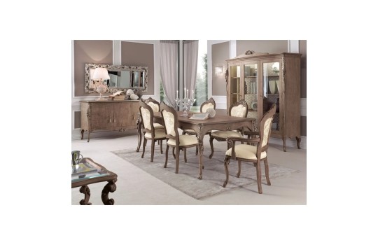 komplet włoskich krzeseł do jadalni 