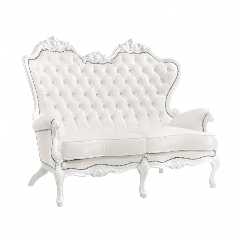 biała sofa królewska 