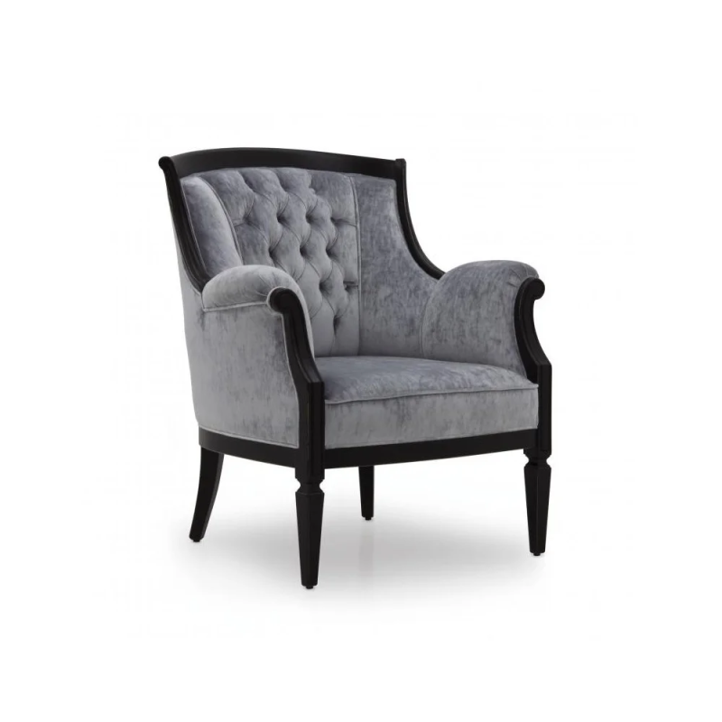 welurowy fotel Kornelia 