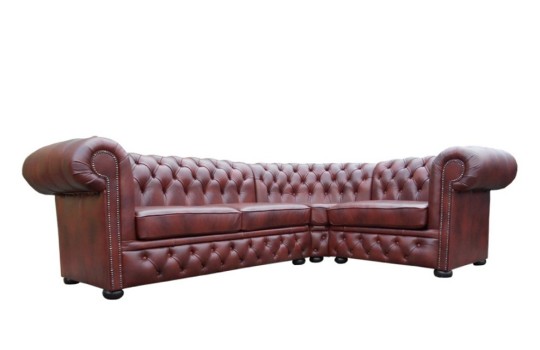Skórzany narożnik Chesterfield Gaja Skórzany narożnik Chesterfield Gaja