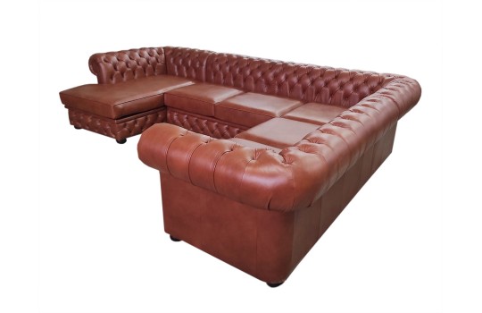Narożnik chesterfield Deko na wymiar