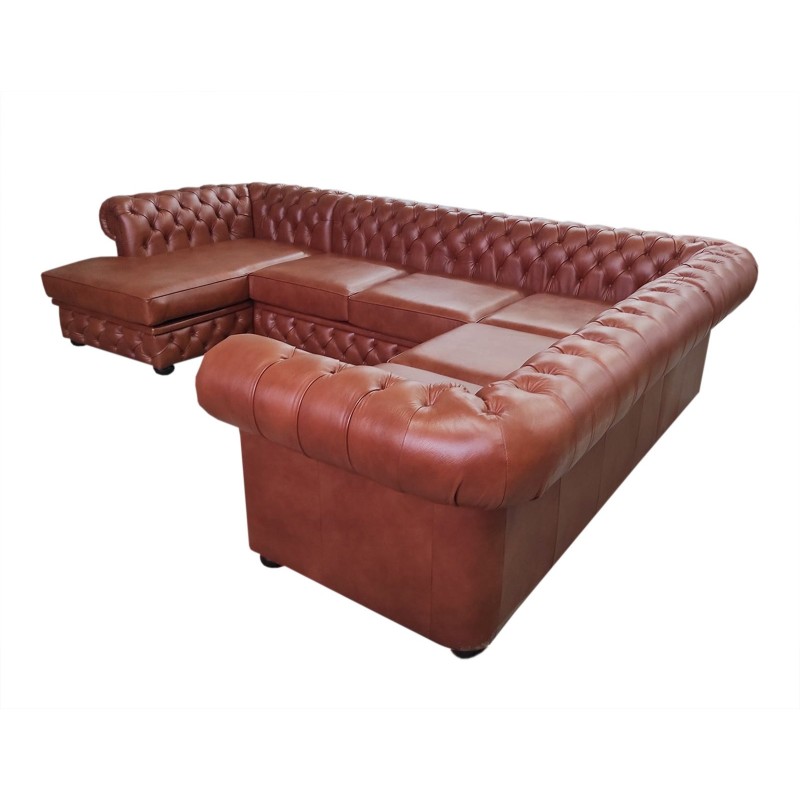 Narożnik chesterfield Deko na wymiar
