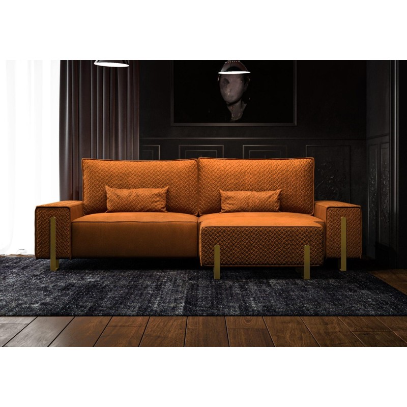 Nowoczesna Sofa Kenzo 3 z poduchami z pierza 