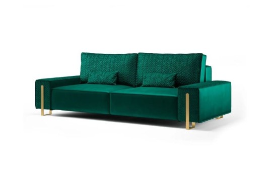 Nowoczesna Sofa Kenzo 3 z poduchami z pierza 