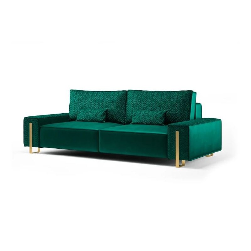 Nowoczesna Sofa Kenzo 3 z poduchami z pierza 