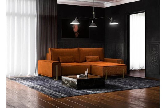Nowoczesna Sofa Kenzo 3 z poduchami z pierza 