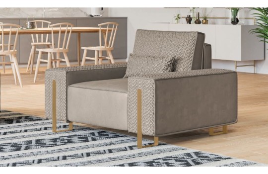 Komfortowa sofa 3 osobowa Miwa 254 cm 