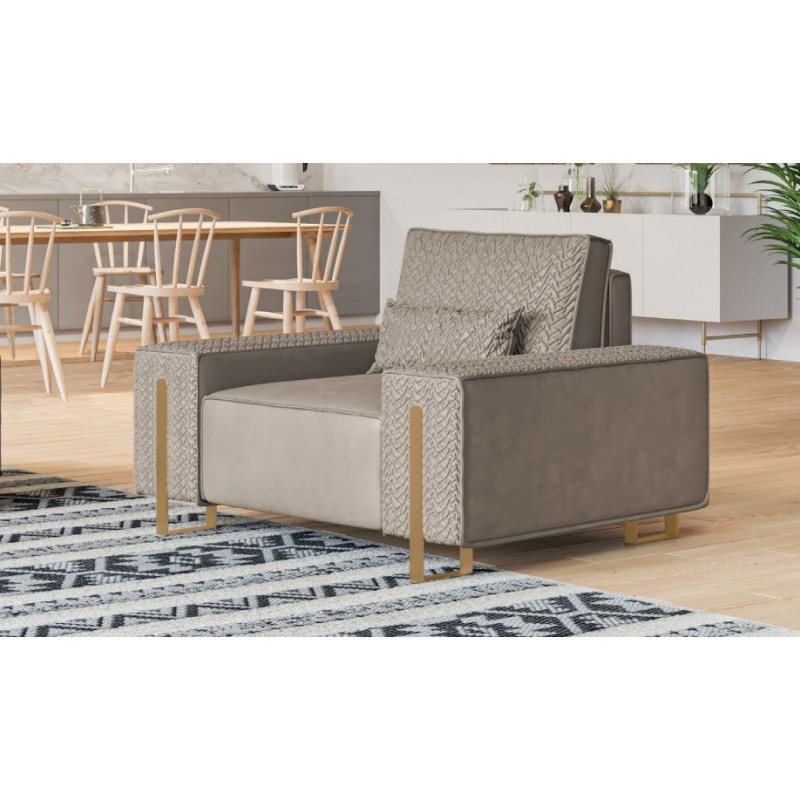 Komfortowa sofa 3 osobowa Miwa 254 cm 