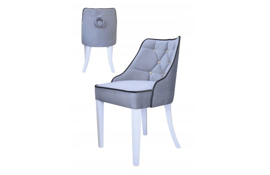 Krzesło tapicerowane z kołatką K864