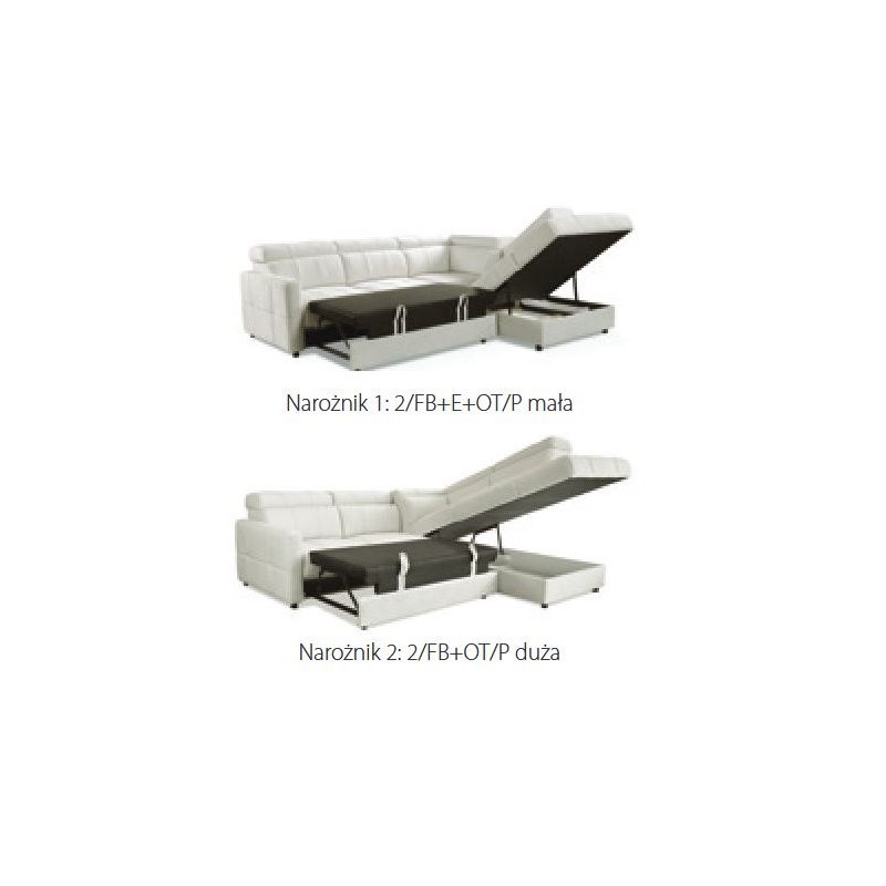 Kanapa narożna rozkładana Siros 1 ( 272 x 243 cm )