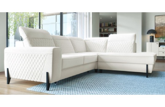 Wygodny narożnik Pardis 261x221 cm 