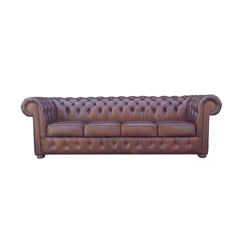 Sofa Chesterfield z głębokim pikowaniem Noble