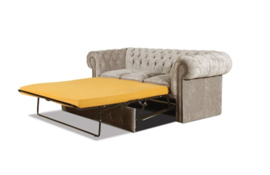 Rozkładana sofa Chesterfield Noble z funkcją spania 