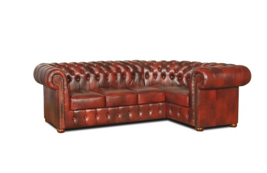 Narożnik pikowany Chesterfield Noble