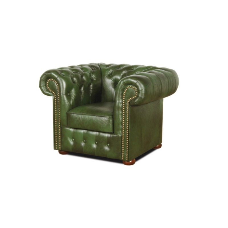 Komfortowy fotel Chesterfield Noble XL