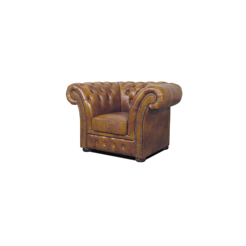 Pikowany fotel Chesterfield Wonder