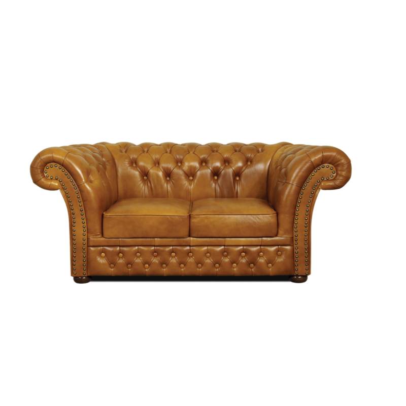 Dwuosobowa pikowana sofa Chesterfield Wonder