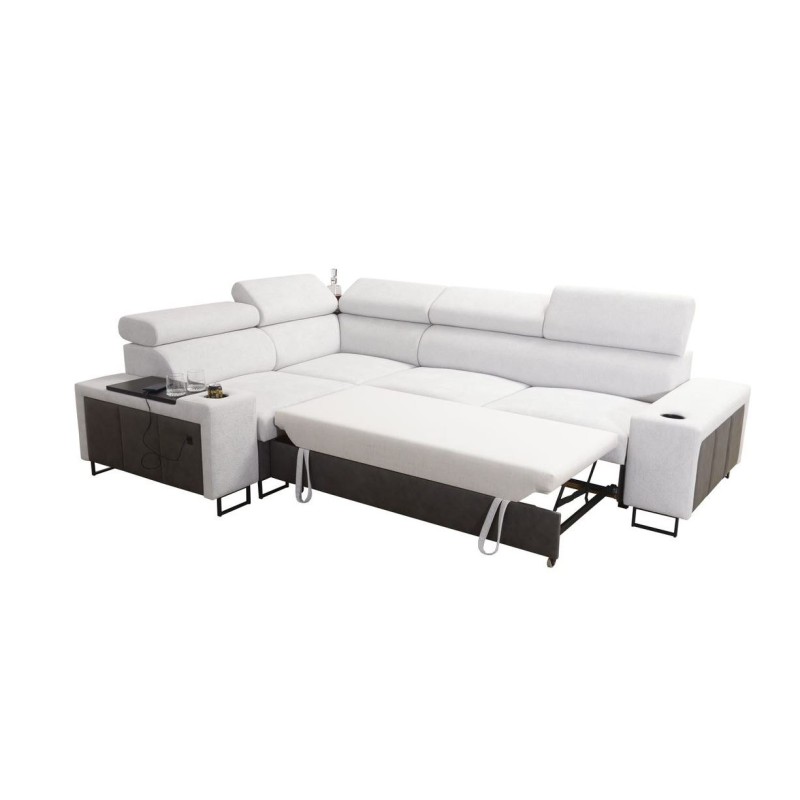 narożnik z funkcją spania 