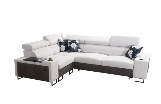 narożnik na wysokich nóżkach 