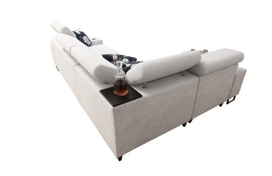 narożnik w szarym kolorze 