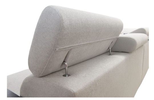 sofa z podnoszonymi zagłówkami 
