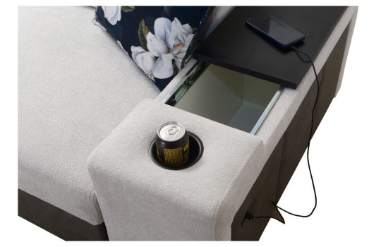 narożnik z otwieranym barkiem Moreno 