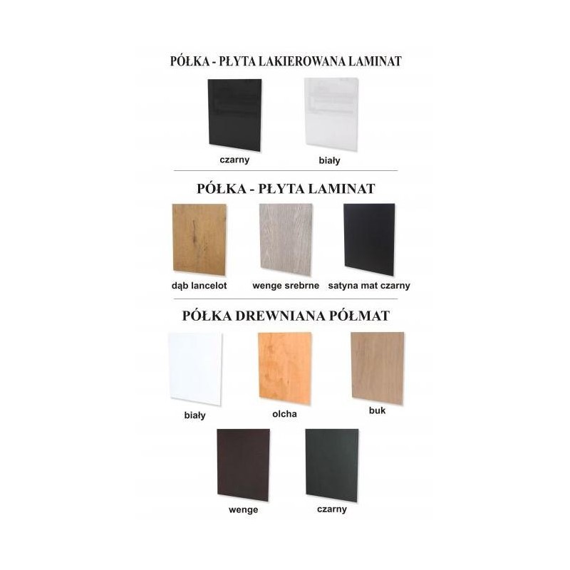 drewniane półki w narożniku 