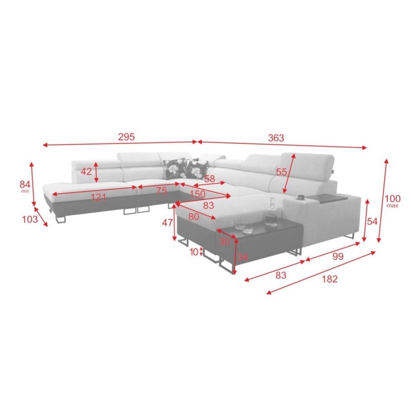 sofa narożna do dużego salonu sofa narożna do dużego salonu