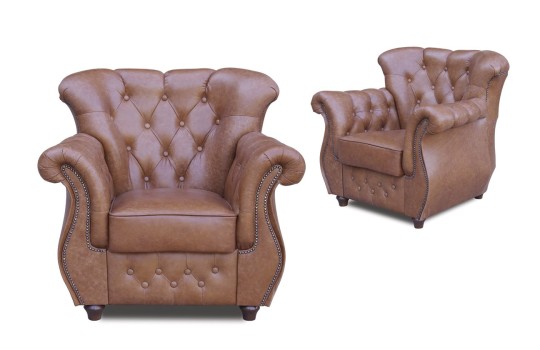 Fotel w stylu angielskim James