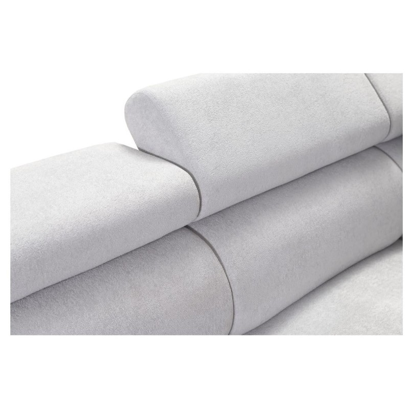 sofa narożna w łatwoczyszczącej tkaninie 