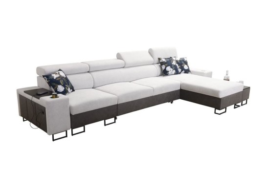 sofa w plamoodpornym materiale 