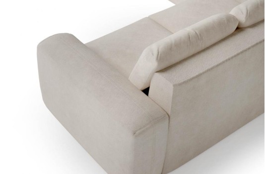 narożnik w kremowym kolorze Tokio 