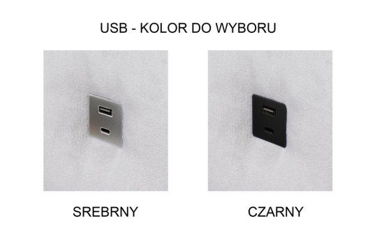 gniazdka USB do wyboru 