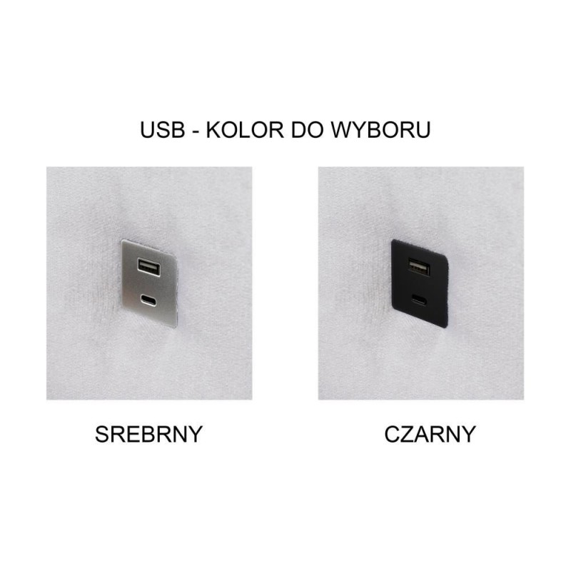 gniazdka USB do wyboru 