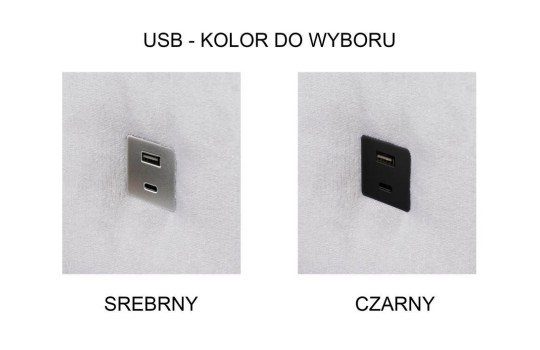 sofa z wejściem usb 