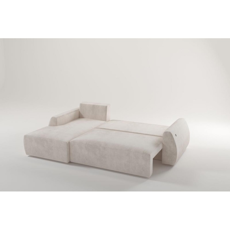 sofa narożna z wygodną funkcją spania 