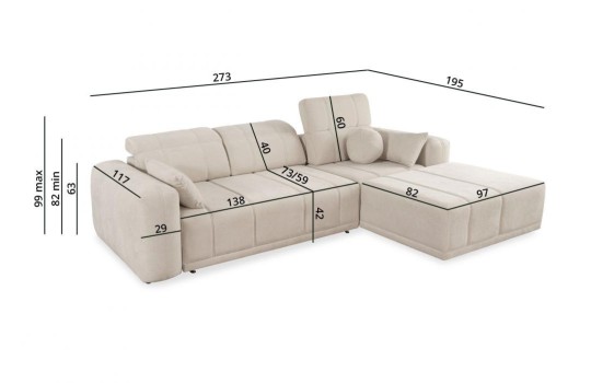 narożnik do niewielkiego salonu 