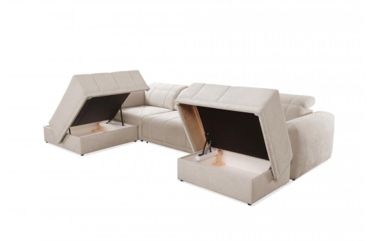 duża sofa z pojemnikami duża sofa z pojemnikami