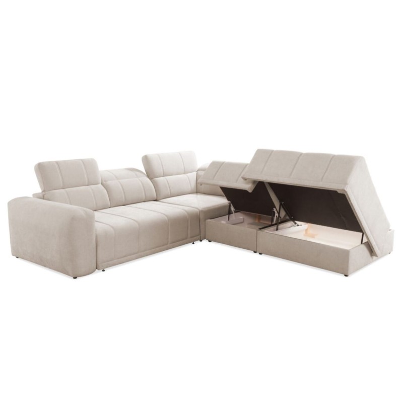 sofa z dwoma pojemnikami 