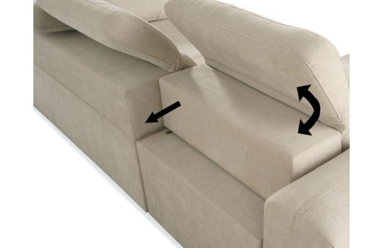 sofa z odchylanymi oparciami sofa z odchylanymi oparciami