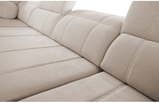 sofa w łatwoczyszczącym materiale 