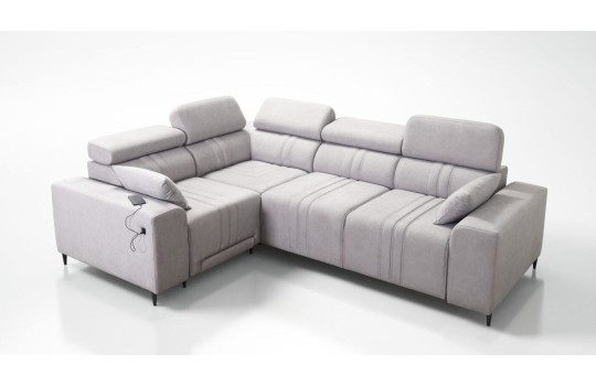 narożnik w plamoodpornej tkaninie 