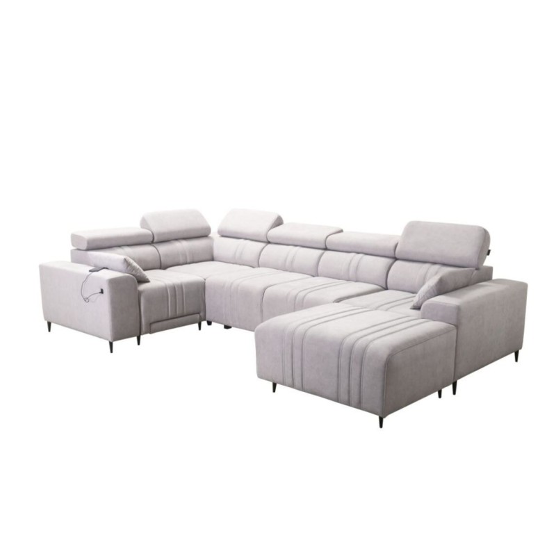 narożnik z funkcją spania dla gości 