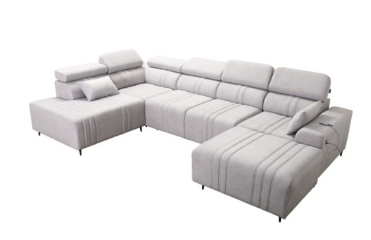 sofa z długim szezlogniem ditro 