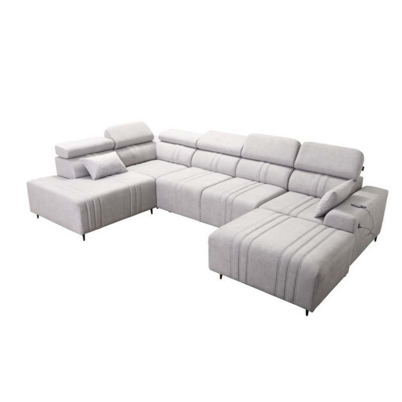 sofa z długim szezlogniem ditro 