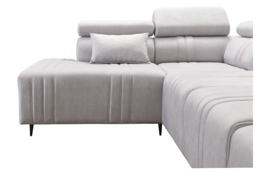 sofa narożna na nóżkach 