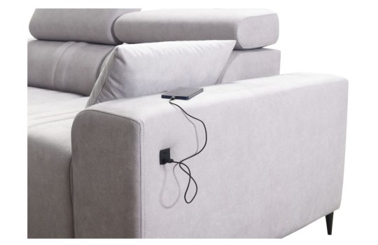 narożnik z gniazdkiem usb Ditro 