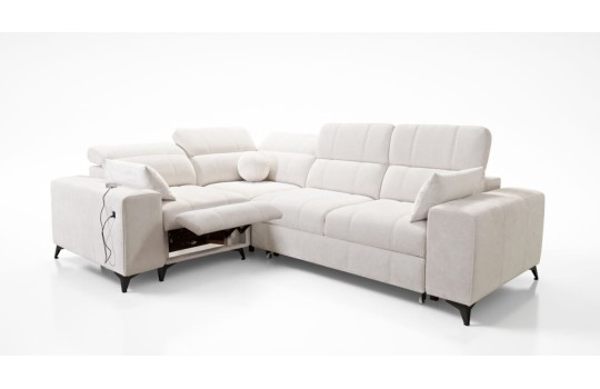 stylowa sofa z funkcją relaks 