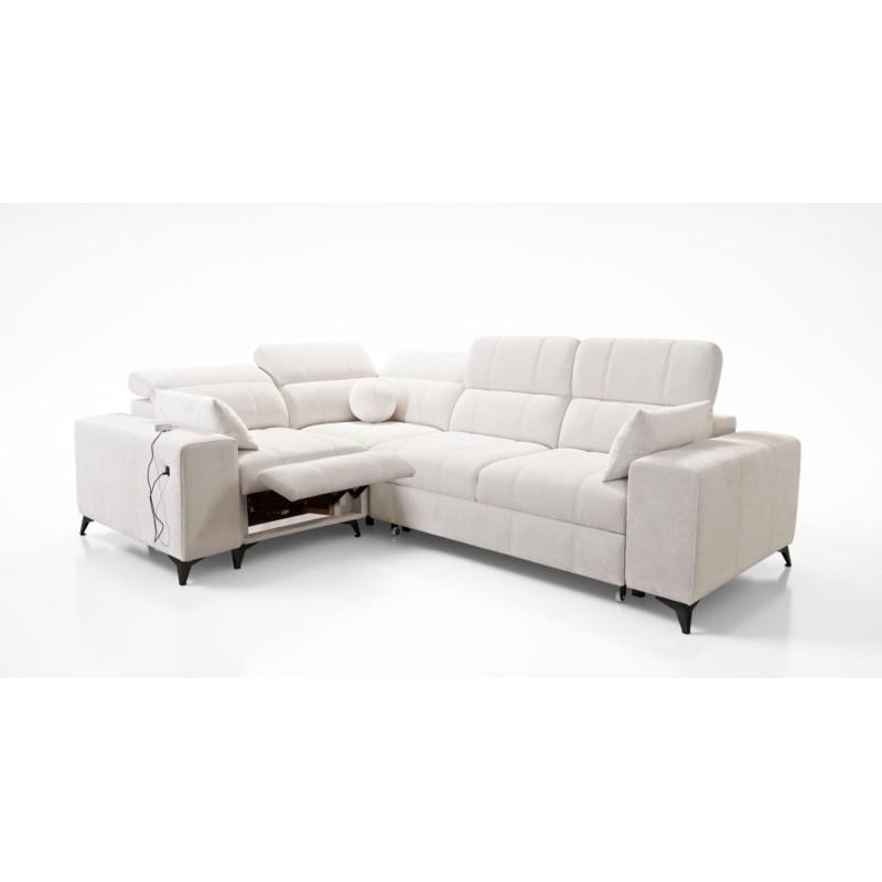 stylowa sofa z funkcją relaks 